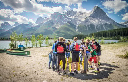 Año escolar en Canadian Rockies