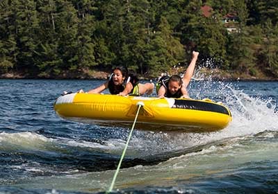 Tubing-Lake-Rosseau-Camp