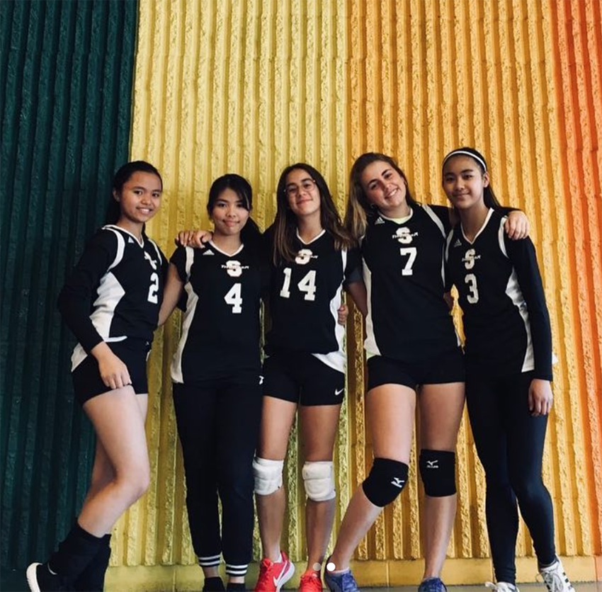 año escolar en canda volleybol