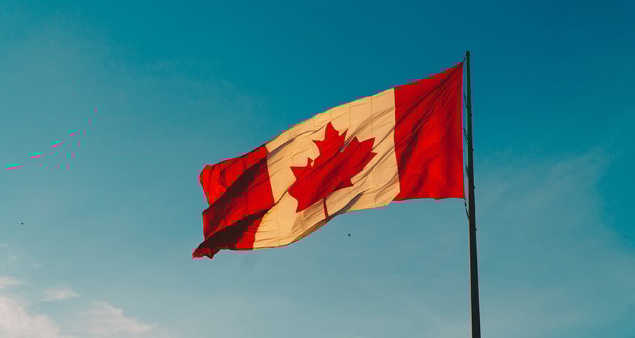 bandera de canada