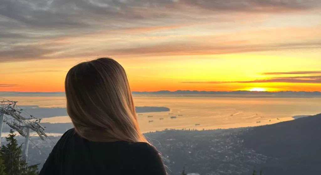 Reflexiones en un amanecer